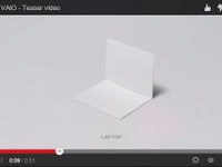 新型「VAIO」は新機構搭載？　ソニーがユニークなティザー広告を公開 画像