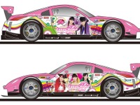 【SUPER GT 第6戦】ももいろクローバーZの“痛車”GTマシンを披露 画像