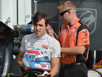 【INDYCAR 第16戦】ヴォーティエがプラクティスで最速、琢磨は8位 画像