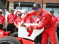 【INDYCAR 第16戦】ディクソン、ファースト・シックスを制してポール獲得、琢磨は10位 画像