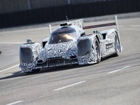 ポルシェ、2014年のルマンに向けて開発テスト開始…ハイブリッドのLMP1レーサー 画像