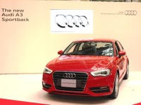 【アウディ A3スポーツバック 新型発売】60kg軽量化は自慢したい数字…大喜多社長 画像