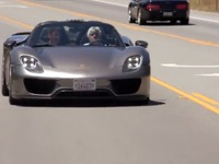 ポルシェのPHVスーパーカー、918スパイダー…ほぼ量産モデルに試乗［動画］ 画像