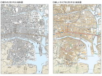 国土地理院 印刷版2万5000分1地形図を50年ぶりに刷新 画像