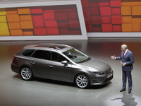 【フランクフルトモーターショー13】セアト レオン 新型、ワゴンの ST 追加…ゴルフ/A3と車台共用 画像