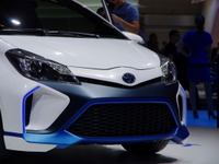 【フランクフルトモーターショー13】トヨタ、ルマンカー譲りのモンスター ヴィッツ 420ps［詳細画像］ 画像