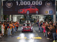 キャデラック、米ミシガン工場で累計生産100万台…12年で達成 画像