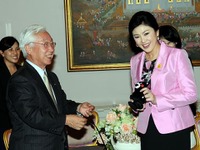 ＪＲ九州会長、タイ首相と会談 画像