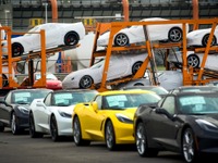 シボレー コルベット 新型、米国工場から出荷開始 画像