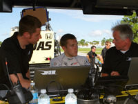 【INDYCAR】ホークスワース、インディカーの初ドライブに手応え 画像