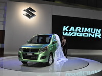 【ジャカルタモーターショー13】スズキ、カリムン ワゴンR 優遇税制対応…軽自動車ノウハウのフル活用 画像