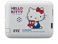 古野電気、キティちゃんのキャラクター音声付きETC車載器を発売 画像