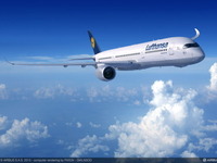 ルフトハンザが最高55機のエアバスA350購入を確約 画像