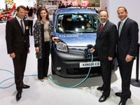 ルノーのカングーのEV、累計販売1万台…発売から約2年 画像