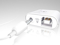 iPod用のUSB＆オーディオ出力変換アダプター…ヘビームーン 画像