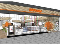 英ヒースロー空港、回転寿司レストランの2店舗目がオープン…2014年6月 画像