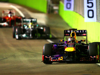 【F1 シンガポールGP】ベッテルが盤石の勝利 画像