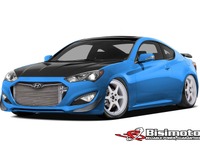 【SEMA13】ヒュンダイ、ジェネシス クーペをカスタマイズ…ツインターボで1000ps 画像