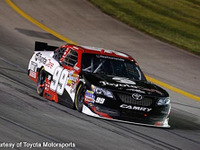 【NASCARネイションワイド 第27戦】トヨタ、4台の カムリ がトップ10フィニッシュ 画像