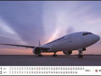 JAL、2014年版カレンダーを発売…「JALキャビンアテンダント」5年ぶり復活 画像