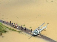 タイ東部プラジンブリで洪水深刻　工業団地は無事 画像