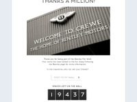 ベントレー、公式Facebookファンが100万人…1年半で達成 画像