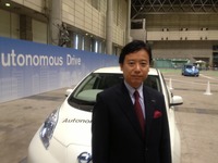【CEATEC13】日産浅見常務、自動運転技術は競争と協調が不可欠 画像