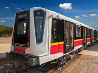ワルシャワ地下鉄のシーメンス新型車、営業運転認可…次世代車「Inspiro」の第一弾 画像