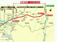 日本海沿岸東北自動車道、大館北IC（仮）～小坂JCT（仮）が11月中に開通へ 画像