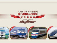 京成電鉄、スカイライナー40周年で記念乗車券…10月6日から発売 画像