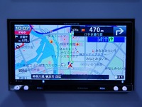 【CEATEC13】パイオニア、HUDにも対応する「楽ナビ」の新シリーズを展示 画像