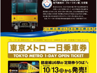 東京メトロ、銀座線1000系ブルーリボン賞受賞で記念一日乗車券…ヘッドマーク掲出も 画像