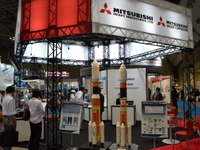 【東京国際航空宇宙産業展】三菱重工のロケット商業打ち上げへの取り組みとは 画像