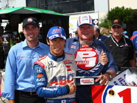【INDYCAR 第17・18戦】琢磨がA.J.フォイトの地元ヒューストンでポール獲得 画像