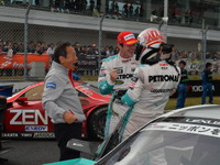 【SUPER GT 第7戦】終盤の大逆転、GT500クラス優勝は中嶋一貴&ロシター組SC430 画像