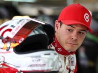 【NASCAR】ラーソン、デビュー戦で力強い走りを披露 画像