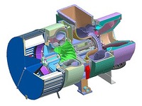 三菱重工舶用機械エンジン、電力を3割低減できる電動アシストMET過給機を開発 画像