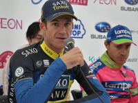 【ジャパンカップ13】勝利したマイケル・ロジャース選手「チームメイトがチャンスを与えてくれた」 画像