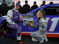 【NASCARスプリントカップ・チェイス 第7戦】ハムリン、マーティンスビルでポール獲得 画像