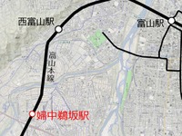 JR西日本、富山の社会実験臨時駅を常設化…婦中鵜坂駅 画像