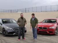 BMW M5 対メルセデスE63 AMG、オーバー575psセダンが対決［動画］ 画像