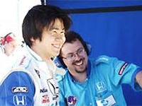 中野信治テストでクラッシュ!! 脳内出血で参戦休止 画像