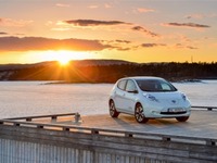 日産 リーフ 、ノルウェーで最も売れた乗用車に…10月 画像