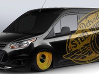 【SEMAショー13】フォードのミニバン、トランジット コネクト 新型…圧巻のローダウン 画像