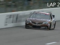 【NASCAR】カイル・ブッシュとケセロウスキー、コース上で協力、恨み忘れる 画像