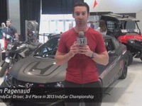 【INDYCAR】パジェノー、SEMAショーでホンダの車を紹介［動画］ 画像
