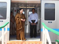 インド・チェンナイのメトロが試運転開始…2014年に一部開業へ 画像