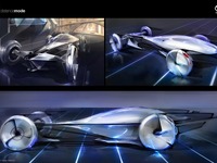 【ロサンゼルスモーターショー13】トヨタ E-GRUS、折り畳みの自動運転EVを提案…デザインチャレンジ 画像