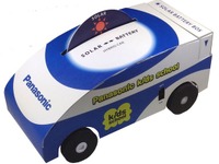 【スマートモビリティシティ 13】パナソニック、小学生対象のハイブリッドカー工作教室を開催 画像