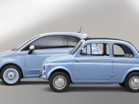 【ロサンゼルスモーターショー13】フィアット 500 に「1957エディション」…名車2代目 500 を再現 画像